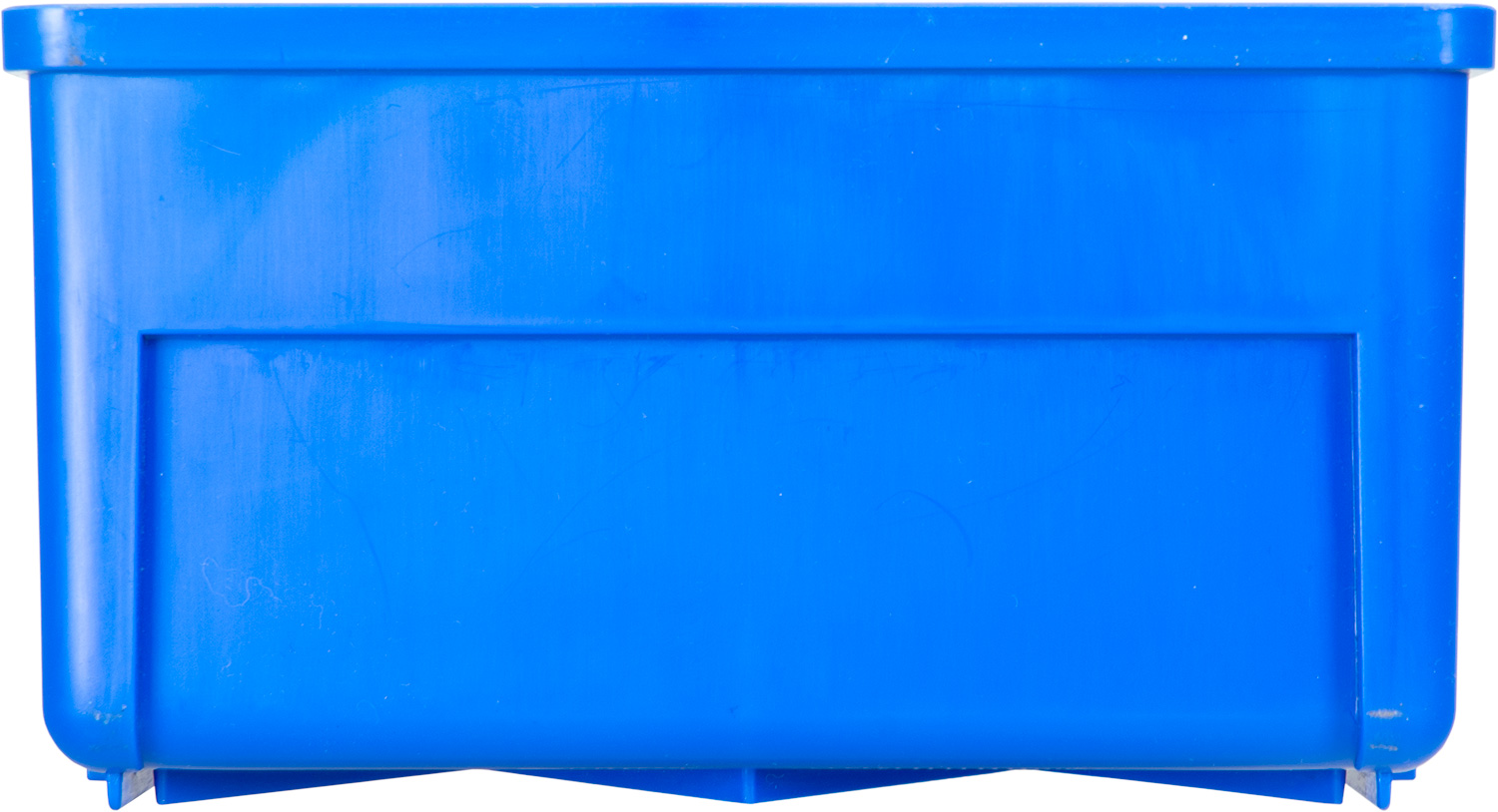 Ящик сплошной 400×185×100 мм, объем 7.4 л., арт.: 6003, синий, код: 10460